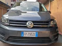 Usata VW Caddy 102 CV (75 kW) 2018 Grigio Monovolume