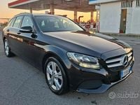 Usata Mercedes C180 Premium 115 CV (84 kW) 2015 Nero Station wagon