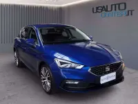 Usata Seat Leon XCELLENCE 150 CV (110 kW) 2020 Blu Berlina