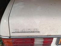 Usata Mercedes 240 1981 Bianco Berlina