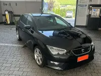 Usata Seat Leon FR 150 CV (110 kW) 2016 Nero Utilitaria