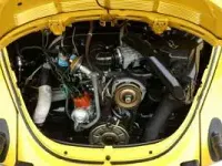 Usata VW Käfer 50 CV (36 kW) 1975 Giallo Cabrio