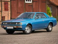 Usata Mitsubishi Sapporo 98 CV (72 kW) 1978 Blu Coupé
