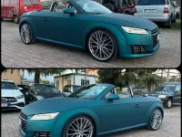 Usata Audi TT Roadster 180 CV (132 kW) 2015 Verde Cabrio