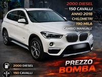 Usata BMW X1 Comfort Edition 150 CV (110 kW) 2018 Bianco SUV