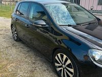 Usata VW Golf VI Highline 140 CV (102 kW) 2010 Nero Utilitaria