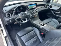 Usata Mercedes C220 AMG line 194 CV (142 kW) 2019 Bianco Cabrio
