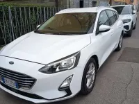 Usata Ford Focus Vignale 120 CV (88 kW) 2019 Bianco Station wagon