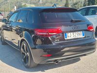 Usata Audi A3 S-Line 116 CV (85 kW) 2017 Nero Berlina