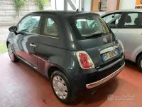 Usata Fiat 500 69 CV (50 kW) 2009 Bluazzurro Cabrio