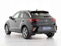 Usata VW T-Roc R-line 150 CV (110 kW) 2022 Nero SUV