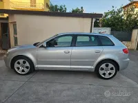Usata Audi A3 105 CV (77 kW) 2007 Grigio Utilitaria
