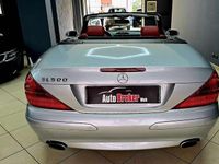 Usata Mercedes SL500 307 CV (225 kW) 2002 Argento Cabrio
