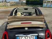 Usata Fiat 500C 69 CV (50 kW) 2012 Nero Cabrio