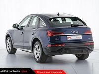 Usata Audi Q5 Sportback Advanced Plus 204 CV (150 kW) 2022 Blu navarra metallizzato SUV