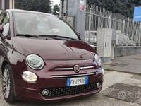 Usata Fiat 500 Lounge 69 CV (50 kW) 2019 Bordeaux metallizzato Utilitaria