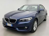 Usata BMW 218 Luxury Line 136 CV (100 kW) 2017 Blu/azzurro Coupé