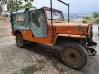 Usata Jeep CJ 61 CV (44 kW) 1975 Arancione Cabrio