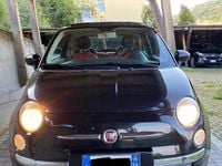Usata Fiat 500 Lounge 69 CV (50 kW) 2010 Nero Utilitaria