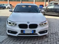 Usata BMW 120 Advantage 184 CV (135 kW) 2018 Bianco Utilitaria
