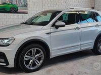 Usata VW Tiguan R-line 150 CV (110 kW) 2018 Bianco SUV