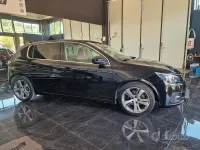 Usata Peugeot 308 GT-line 131 CV (96 kW) 2018 Nero Berlina