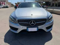 Usata Mercedes C220 Premium Plus 170 CV (125 kW) 2018 Blu/azzurro Coupé