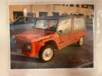 Usata Citroën Méhari 29 CV (21 kW) 1982 Rosso Cabrio