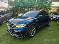 Usata VW Tiguan R-line 200 CV (147 kW) 2021 Blu SUV