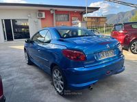 Usata Peugeot 206 CC 110 CV (80 kW) 2004 Blu/azzurro Cabrio