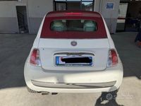 Usata Fiat 500 Lounge 69 CV (50 kW) 2012 Bianco Cabrio