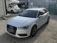 Usata Audi A3 Ambition 184 CV (135 kW) 2014 Bianco Berlina