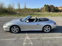 Usata Porsche 996 345 CV (253 kW) 2004 Grigio Cabrio