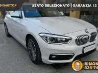 Usata BMW 116 Sport Line 116 CV (85 kW) 2018 Bianco Utilitaria