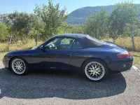 Usata Porsche 911 Carrera Cabriolet 300 CV (220 kW) 2001 Blu/azzurro Cabrio