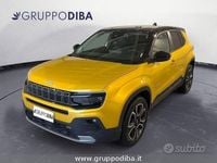 Usata Jeep Avenger Summit 101 CV (74 kW) 2023 Giallo SUV