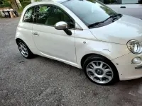 Usata Fiat 500 Lounge 75 CV (55 kW) 2008 Bianco Utilitaria