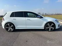 Usata VW Golf VII R 310 CV (228 kW) 2014 Bianco Berlina