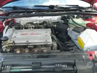 Usata Alfa Romeo 164 144 CV (105 kW) 1997 Rosso Berlina