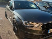 Usata Audi A3 S-Line 184 CV (135 kW) 2014 Grigio Berlina