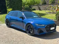 Usata Audi RS6 Performance 630 CV (463 kW) 2024 Blu ascari Station wagon