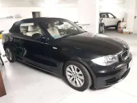 Usata BMW 120 Cabriolet 177 CV (130 kW) 2009 Nero Cabrio