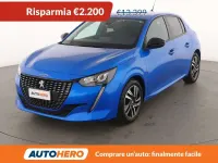 Usata Peugeot 208 Allure 101 CV (74 kW) 2022 Blu/azzurro Utilitaria
