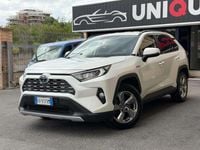 Usata Toyota RAV4 Hybrid Active 218 CV (160 kW) 2019 Bianco SUV