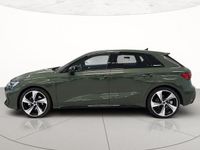 Usata Audi A3 S-Line 150 CV (110 kW) 2024 Verde distretto metallizzato Berlina
