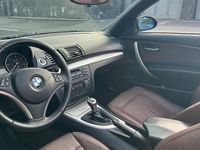 Usata BMW 118 Cabriolet 143 CV (105 kW) 2008 Nero Cabrio