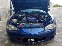 Usata Mazda MX5 110 CV (80 kW) 2003 Blu Cabrio