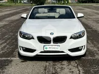 Usata BMW 218 Advantage 150 CV (110 kW) 2015 Bianco Cabrio