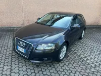 Usata Audi A3 Attraction 102 CV (75 kW) 2008 Nero Utilitaria