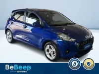 Usata Hyundai i10 67 CV (49 kW) 2021 Blu metallizzato Utilitaria